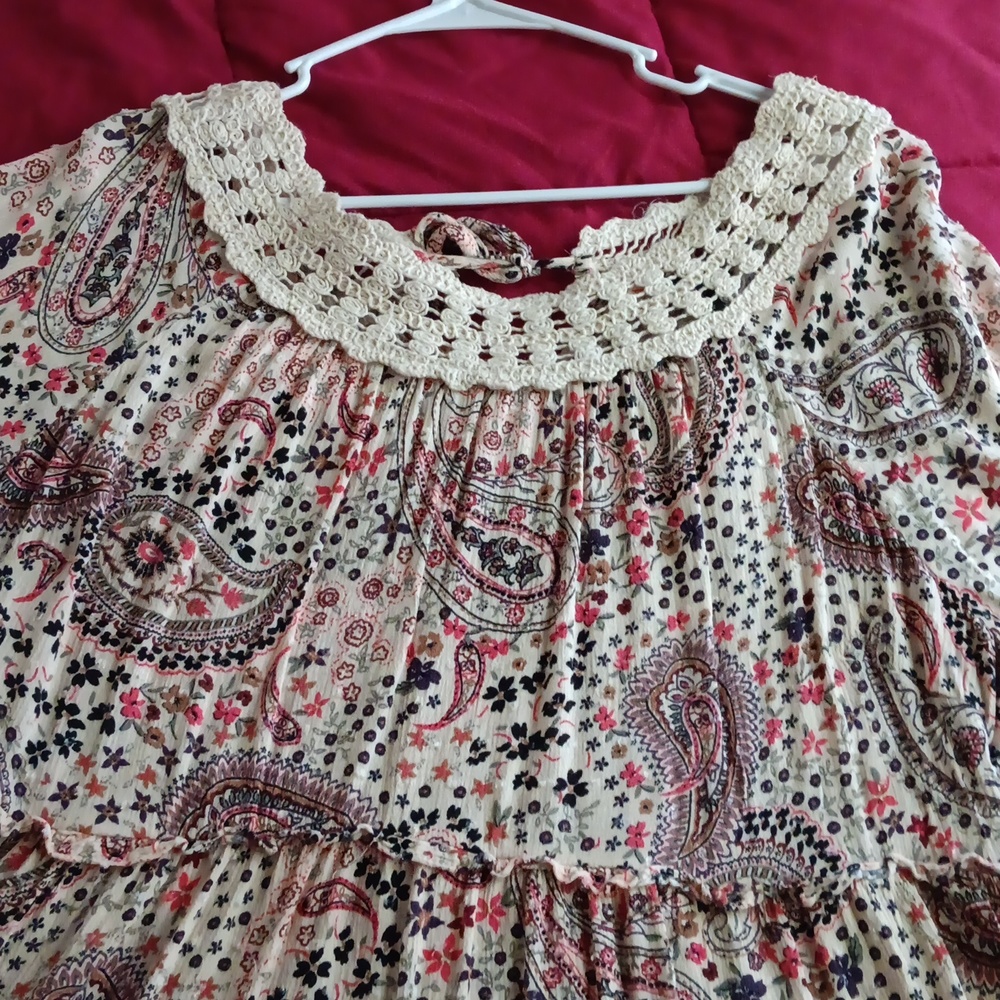 3x torrid 3 quarter sleeve top